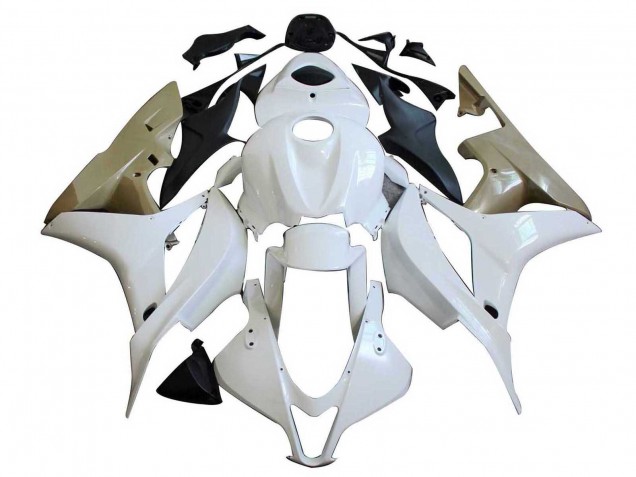 Honda CBR600RR Motorrad Verkleidung 2007-2008 - Silber Weiss