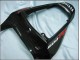 Honda CBR600RR Motorrad Verkleidung 2007-2008 - Glanzendes Schwarz Weiss West