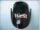 Honda CBR600RR Motorrad Verkleidung 2007-2008 - Glanzendes Schwarz Weiss West