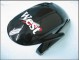 Honda CBR600RR Motorrad Verkleidung 2007-2008 - Glanzendes Schwarz Weiss West