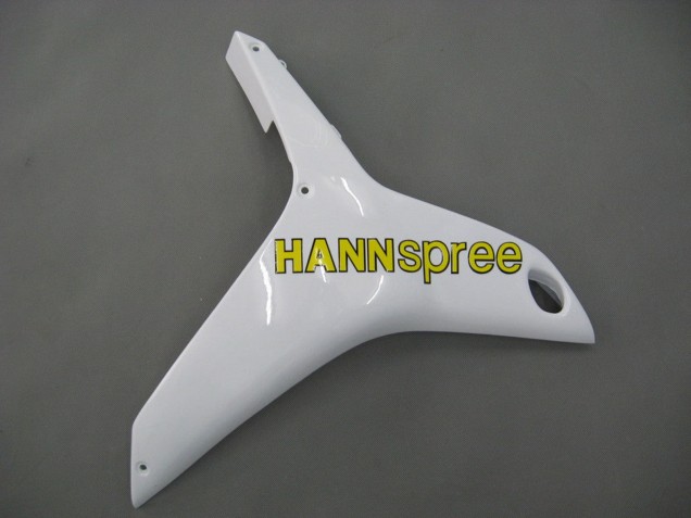 Honda CBR600RR Motorrad Verkleidung 2007-2008 - Weiss Grun Gelb Glanzendes Schwarz Hannspree