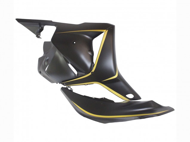 Honda CBR600RR Motorrad Verkleidung 2009-2012 - Matt Schwarz Gold