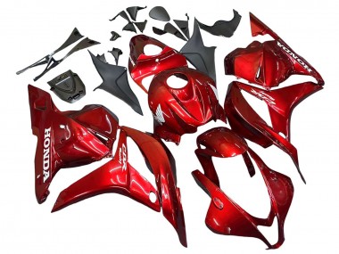 Honda CBR600RR Motorrad Verkleidung 2009-2012 - Rot Rennen