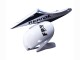 Honda CBR600RR Motorrad Verkleidung 2013-2023 - Weiss Glanzendes Schwarz Repsol