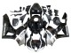 Honda CBR600RR Motorrad Verkleidung 2013-2023 - Silber Glanzendes Schwarz