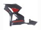 Honda CBR600RR Motorrad Verkleidung 2013-2023 - Schwarzes Carbonfaser Rot