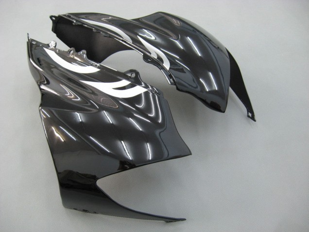 Kawasaki ZX10R Motorrad Verkleidung 2004-2005 - Schwarz Weiss