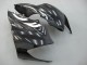 Kawasaki ZX10R Motorrad Verkleidung 2004-2005 - Schwarz Weiss