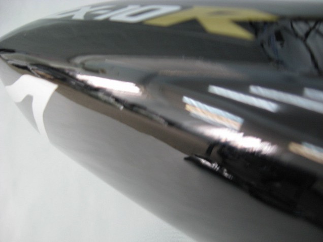 Kawasaki ZX10R Motorrad Verkleidung 2004-2005 - Schwarz Weiss