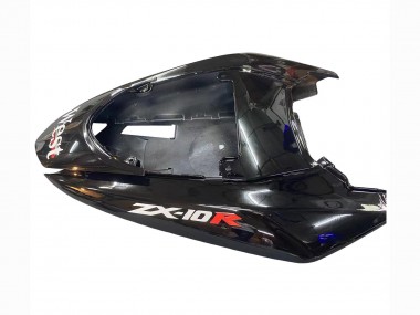 Kawasaki ZX10R Motorrad Verkleidung 2004-2005 - Weiss Schwarz West Ninja