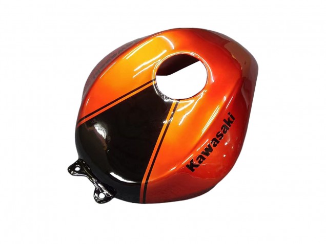 Kawasaki ZX10R Motorrad Verkleidung 2004-2005 - Burnt Orange Schwarz Monster Elf