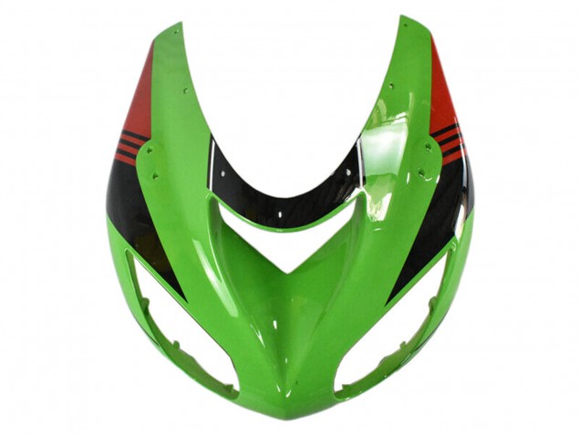 Kawasaki ZX10R Motorrad Verkleidung 2006-2007 - Grun Grau Rot Schwarz Gelb