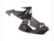 Kawasaki ZX10R Motorrad Verkleidung 2006-2007 - Matt Schwarz Glanzendes Schwarz