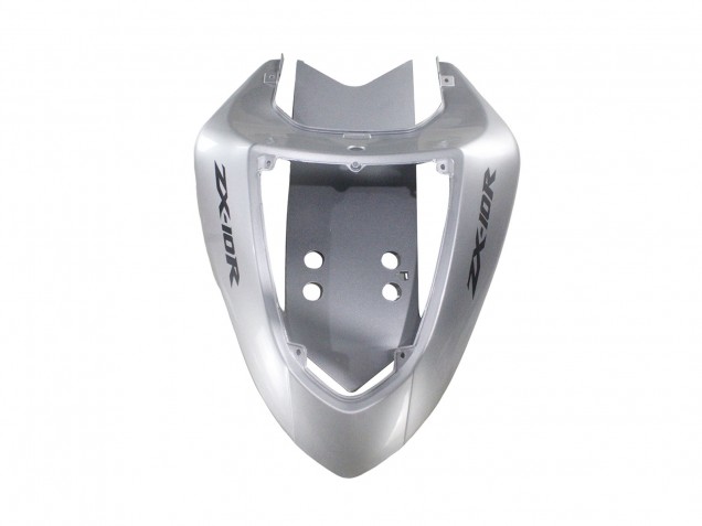 Kawasaki ZX10R Motorrad Verkleidung 2006-2007 - Silber Schwarz Ninja