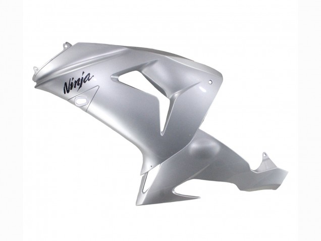Kawasaki ZX10R Motorrad Verkleidung 2006-2007 - Silber Schwarz Ninja