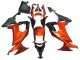 Kawasaki ZX10R Motorrad Verkleidung 2008-2010 - Burnt Orange Schwarz
