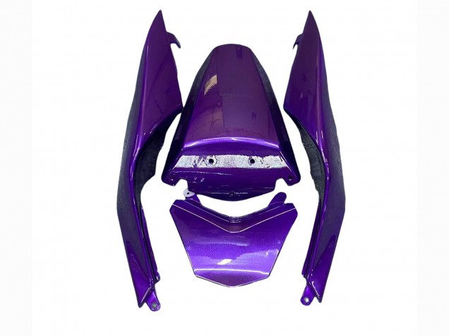 Kawasaki ZX10R Motorrad Verkleidung 2008-2010 - Lila Schwarz