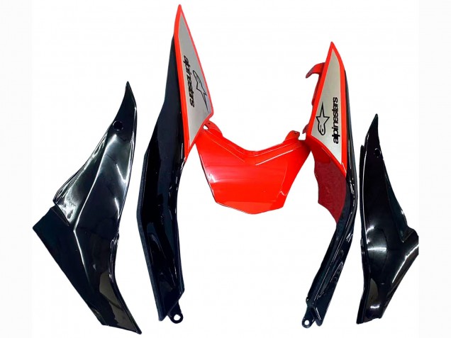 Kawasaki ZX10R Motorrad Verkleidung 2008-2010 - Rot Grun Schwarz