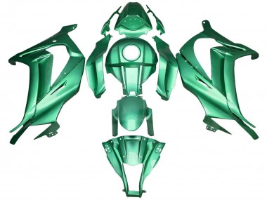 Kawasaki ZX10R Motorrad Verkleidung 2011-2015 - Hellgrun