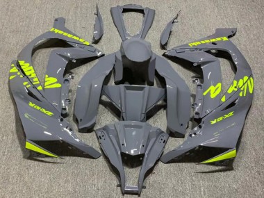 Kawasaki ZX10R Motorrad Verkleidung 2011-2015 - Nardo Grau Gelb