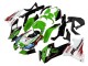 Kawasaki ZX10R Motorrad Verkleidung 2021-2025 - Grun Schwarz Weiss Rot Blau Showr Elf Monster