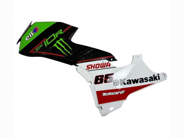 Kawasaki ZX10R Motorrad Verkleidung 2021-2025 - Grun Schwarz Weiss Rot Blau Showr Elf Monster