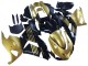Kawasaki ZX14R ZZR1400 Motorrad Verkleidung 2006-2011 - Gold Schwarz