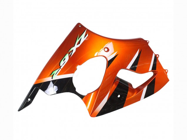 Kawasaki ZX6R Motorrad Verkleidung 2000-2002 - Orange Schwarz