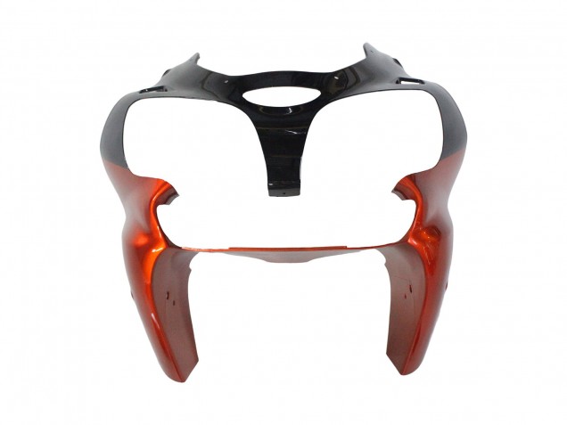 Kawasaki ZX6R Motorrad Verkleidung 2000-2002 - Orange Schwarz