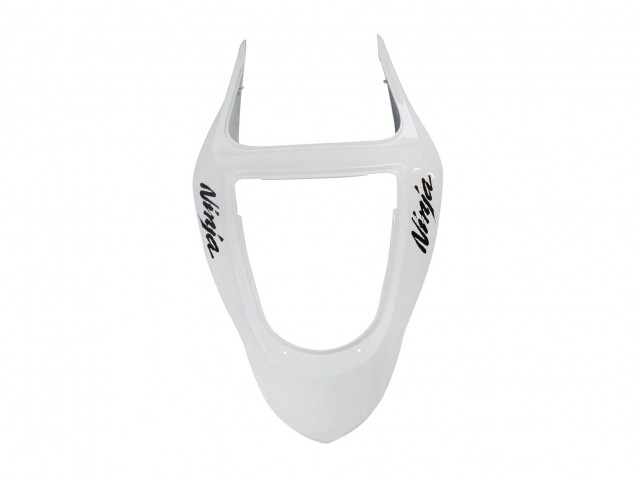 Kawasaki ZX6R Motorrad Verkleidung 2003-2004 - Weiss Schwarz Aufkleber