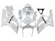 Kawasaki ZX6R Motorrad Verkleidung 2003-2004 - Weiss Schwarz Aufkleber