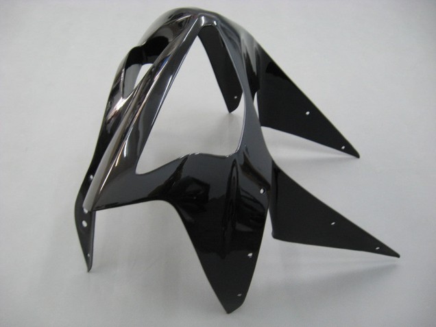 Kawasaki ZX6R Motorrad Verkleidung 2003-2004 - Glanzendes Schwarz