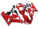 Kawasaki ZX6R Motorrad Verkleidung 2005-2006 - Rot Gelb Schwarz