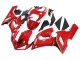 Kawasaki ZX6R Motorrad Verkleidung 2005-2006 - Rot Gelb Schwarz