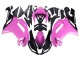 Kawasaki ZX6R Motorrad Verkleidung 2007-2008 - Schwarz Rosa Ninja
