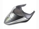 Kawasaki ZX6R Motorrad Verkleidung 2007-2008 - Schwarz Weiss Rot mit weissem Schnee Aufkleber Ninja Elf