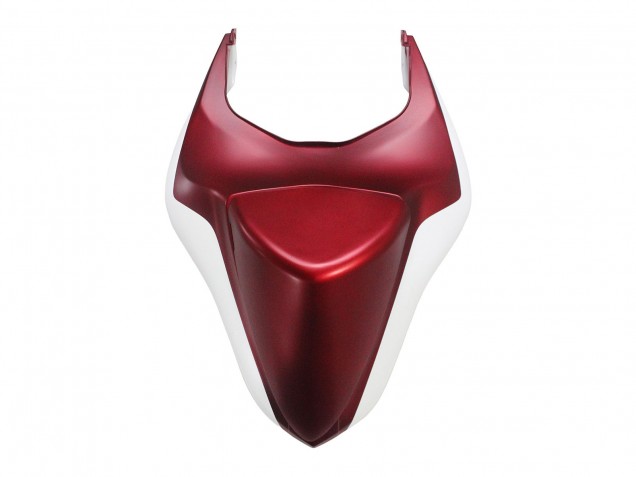 Kawasaki ZX6R Motorrad Verkleidung 2007-2008 - Weiss Rot