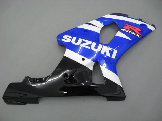 Suzuki GSXR1000 Motorrad Verkleidung 2000-2002 - Weiss Blau Schwarz Rot