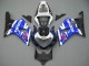 Suzuki GSXR1000 Motorrad Verkleidung 2000-2002 - Weiss Blau Schwarz Rot