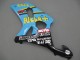 Suzuki GSXR1000 Motorrad Verkleidung 2000-2002 - Hellblau Gelb Schwarz Motul Rizla
