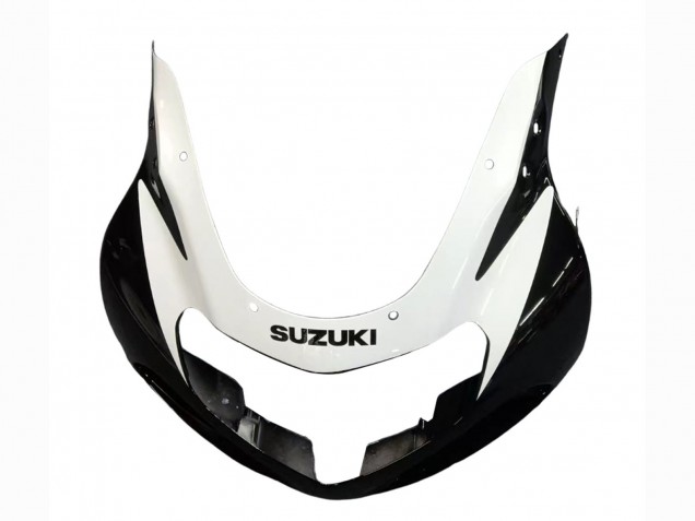 Suzuki GSXR1000 Motorrad Verkleidung 2000-2002 - Weiss Glanzendes Schwarz Rot