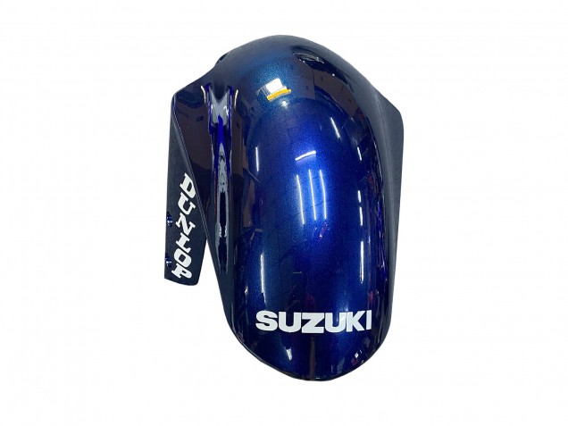 Suzuki GSXR1000 Motorrad Verkleidung 2000-2002 - Blau Weiss Silber Castrol Dunlop