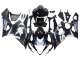 Suzuki GSXR 1000 Motorrad Verkleidung 2005-2006 - Schwarz Blau Weiss Motul