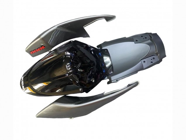 Suzuki GSXR 1000 Motorrad Verkleidung 2005-2006 - Schwarz Grau Rot