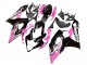 Suzuki GSXR 1000 Motorrad Verkleidung 2005-2006 - Glanzendes Schwarz Rosa
