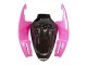 Suzuki GSXR 1000 Motorrad Verkleidung 2005-2006 - Glanzendes Schwarz Rosa
