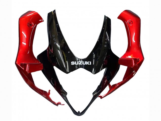Suzuki GSXR 1000 Motorrad Verkleidung 2005-2006 - Rot Glanzendes Schwarz