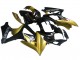 Suzuki GSXR 1000 Motorrad Verkleidung 2007-2008 - Gold Schwarz Silber Aufkleber