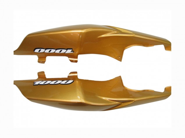 Suzuki GSXR 1000 Motorrad Verkleidung 2007-2008 - Gold Schwarz Silber Aufkleber