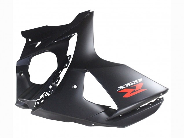 Suzuki GSXR 1000 Motorrad Verkleidung 2007-2008 - Matt Schwarz Rot Aufkleber